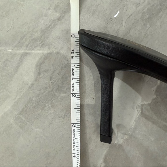 NWOT Women’s Zara Leather Mule Slip On Heel Open Toe Sandals UK 8 EU 41 1303/210 - Picture 14 of 15